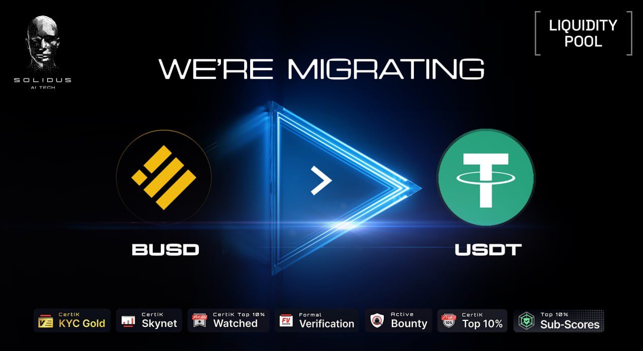 Solidus AI Tech’s Strategic Pivot: Transitioning from BUSD to USDT