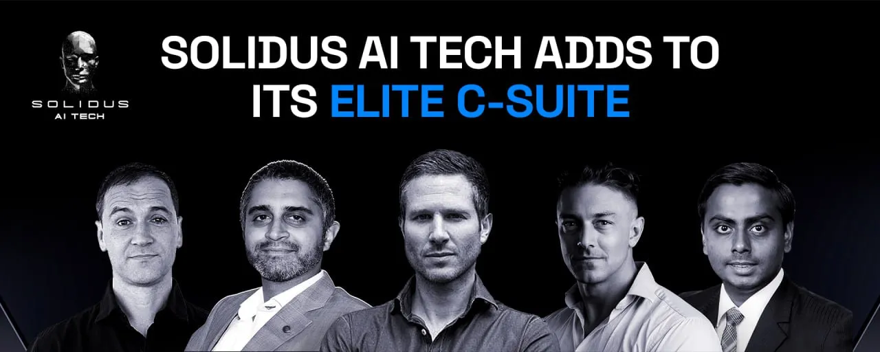 Solidus AI Tech Assembles Powerhouse C-Suite from Goldman Sachs, Deloitte, Careem, Cisco & Dell to Lead the Charge in AI & HPC Industry