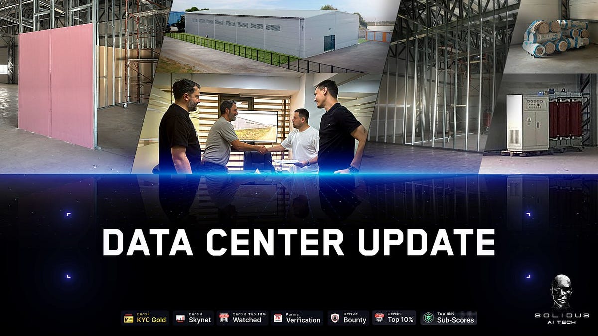 Exciting Developments–Solidus Ai Tech Data center: Installation and Safety Upgrades Underway!