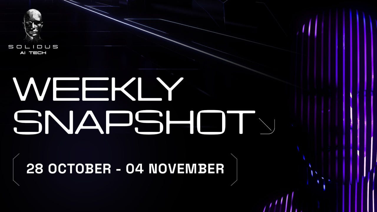 📰 AITECH: Weekly Snapshot!–28 October–04 November!