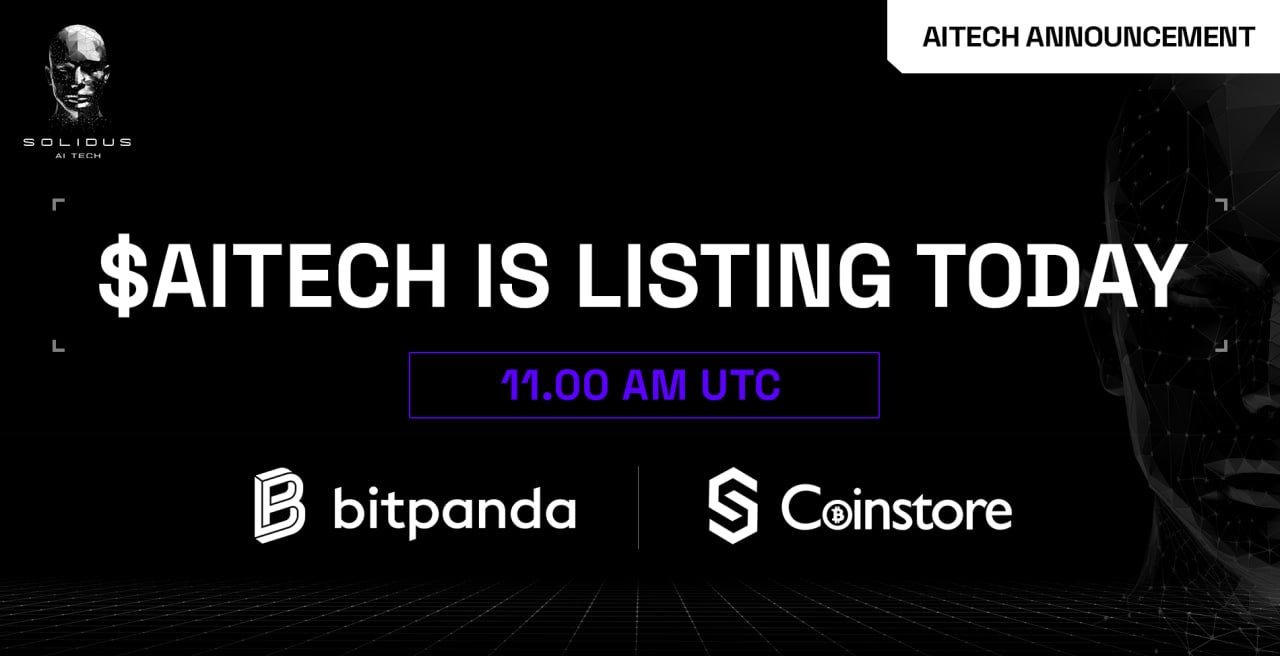 Solidus Ai Tech: Expanding its Horizon with Listings on Bitpanda and Coinstore!