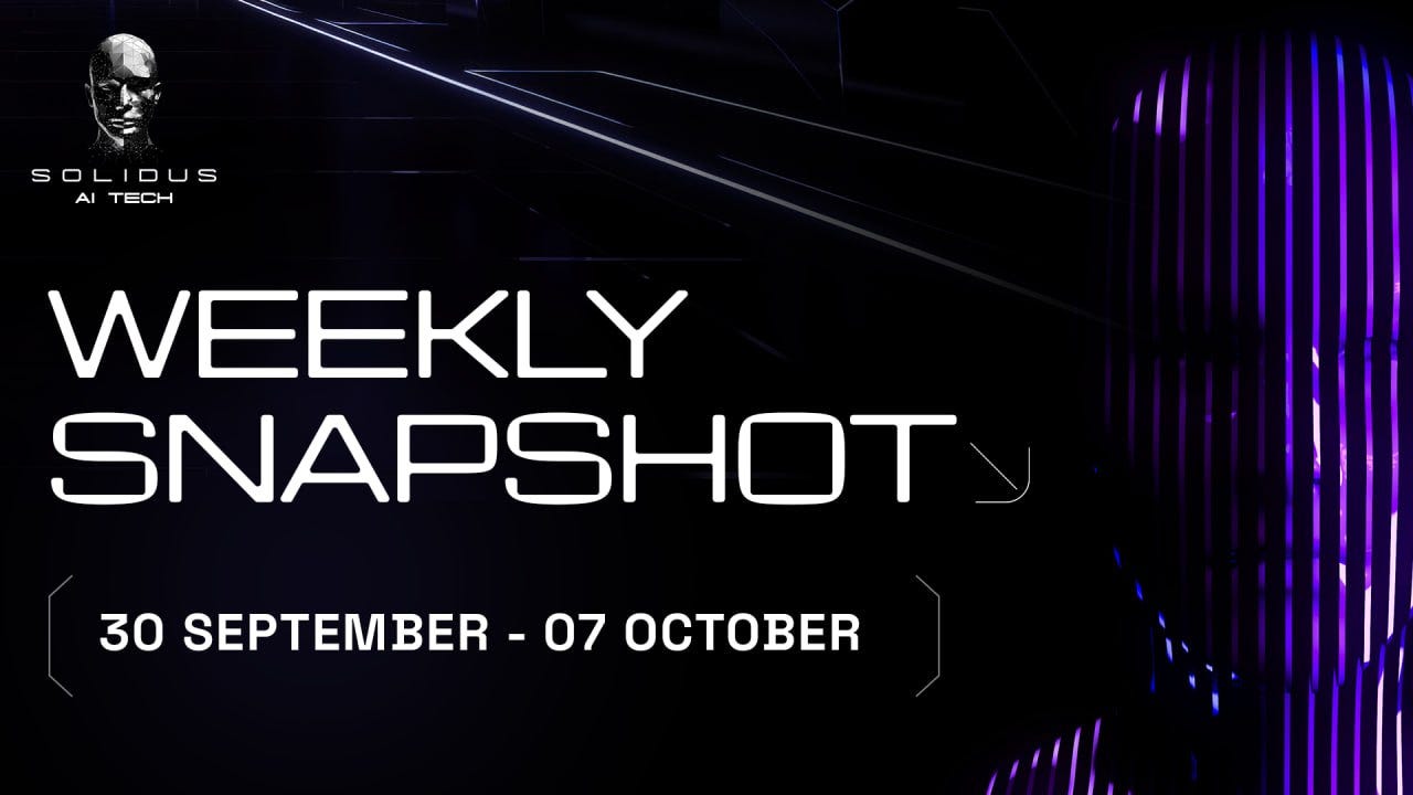 📰 AITECH: Weekly Snapshot!–30 September–07 October!