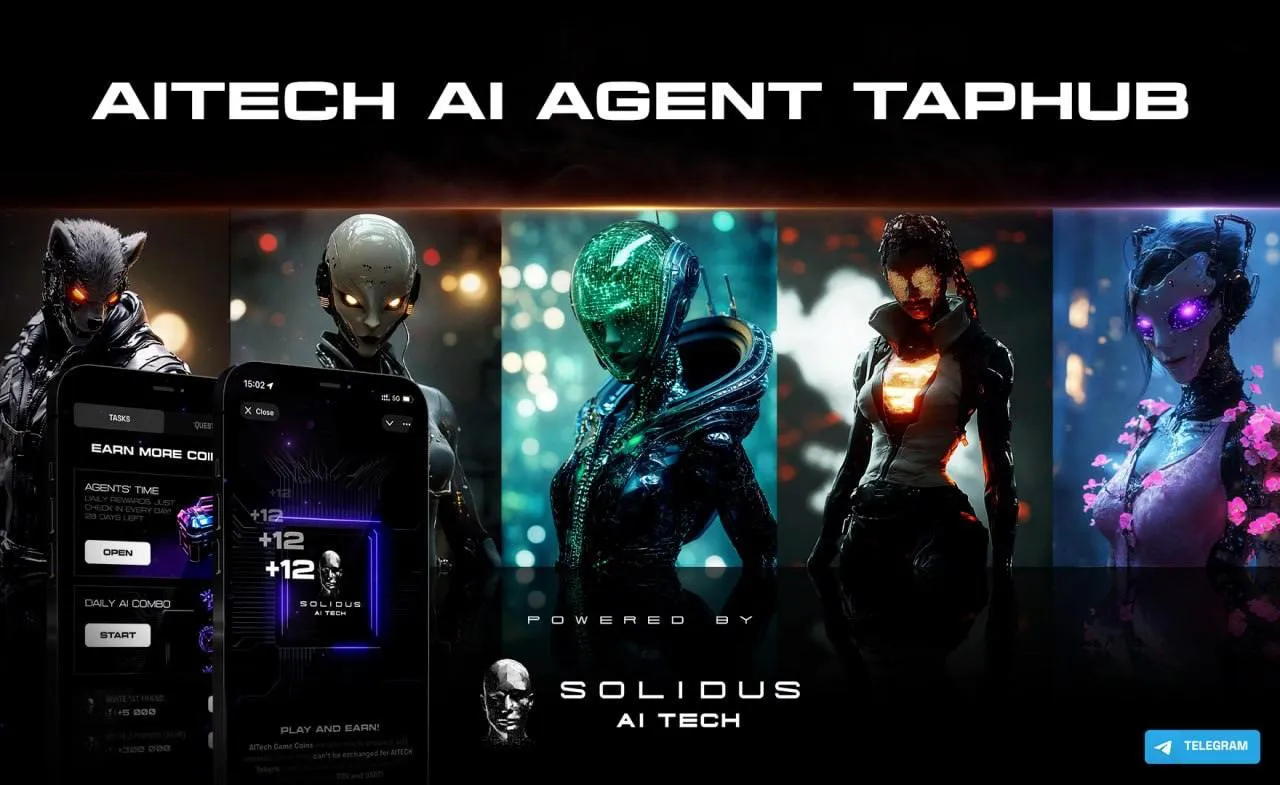 AITECH Launches Revolutionary AI Agent TapHub: A New Era of AI-Gaming in Web3!