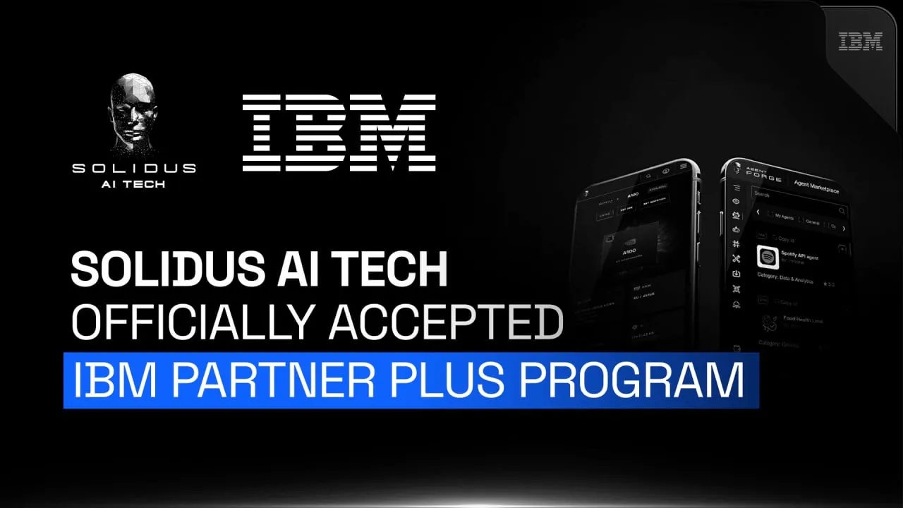 Solidus Ai Tech Joins IBM Partner Plus: A Catalyst for Global AI and HPC Growth