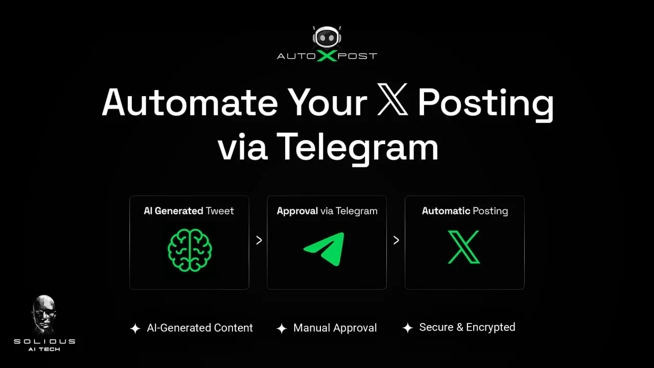 AutoXPost: Automate Your X Posting Via Telegram