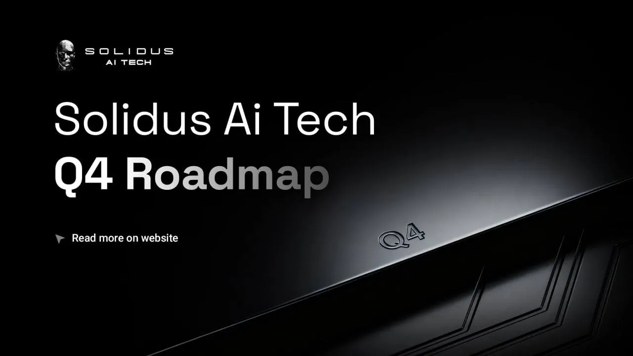 Solidus Ai Tech Q4 Roadmap is Live!