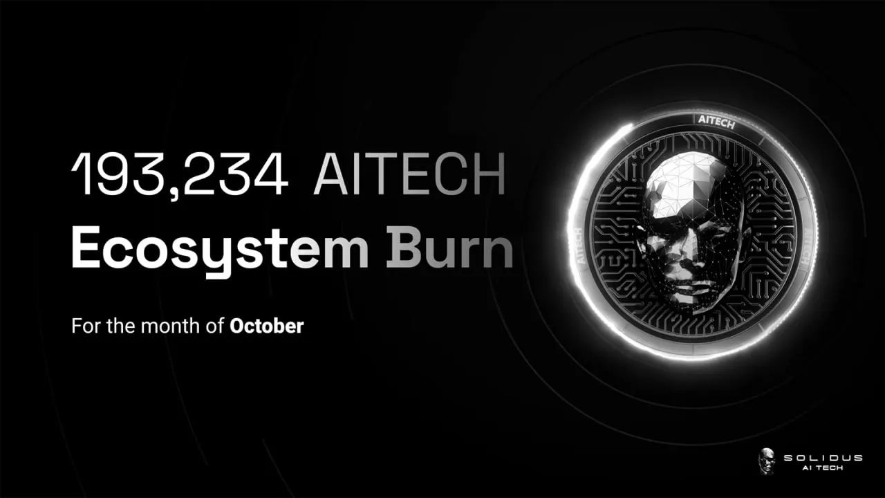 October Token Burn Update — 193,234 $AITECH Burned!