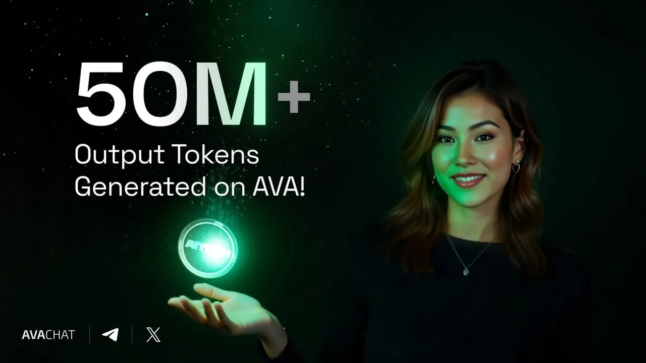50M+ Output Tokens Generated on Ava!