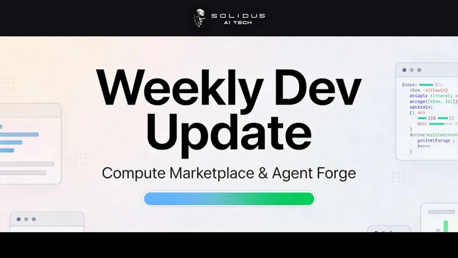 Weekly Developers Update